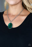 Light As HEIR Green Paparazzi Necklace