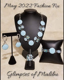 Glimpses Of Malibu Blue Paparazzi Fashion Fix All Eyes On U Jewelry 