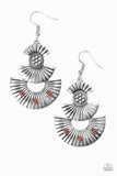 Far East Brown Paparazzi Earrings All Eyes On U