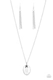 White Paparazzi Necklace All Eyes On U
