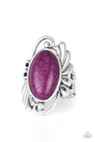 Sedona Sunset Purple Paparazzi Ring All Eyes On U