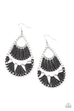 Samba Scene Black Paparazzi Earrings All Eyes On U Jewelry