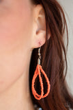 The Great Outback Orange Paparazzi Necklace