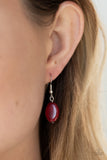 Lay Down Your CHARMS Red Paparazzi Necklace All Eyes On U Jewelry 