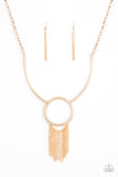 Pharaoh Paradise Gold Paparazzi Necklace All Eyes On U Jewelry 