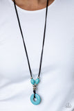 Middle Earth Blue Paparazzi Necklace All Eyes On U Jewelry 