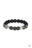 Mantra Black Paparazzi Bracelet All Eyes On U