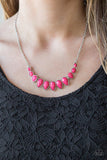 Maui Majesty Pink Paparazzi Necklace All Eyes On U Accessories 
