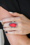 Open Range Red Paparazzi Ring