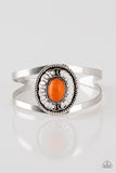 Deep In The Tumbleweed Orange Paparazzi Bracelet