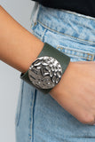 The Future Looks Bright Green Paparazzi Bracelet All Eyes On U Jewelry