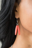 Full of Flavor Orange Paparazzi Necklace