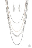 Metro Metal Multicolor Paparazzi Necklace