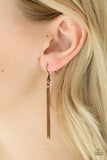 Chains Of Command Copper Paparazzi Necklace