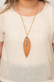 Quill Quest Gold Paparazzi Necklace All Eyes On U Jewelry 