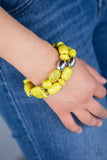 Fruity Flavor Yellow Paparazzi Bracelet All Eyes On U