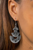 Far East Black Paparazzi Earrings All Eyes On U