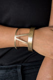 Rural Ruler Brass Paparazzi Bracelet