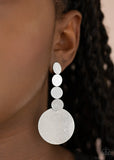 Idolized Illumination Silver Paparazzi Earrings All Eyes On U Jewelry 