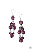 Superstar Social Purple Paparazzi Earrings All Eyes On U Jewelry 