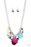 Oceanic Opera - Multicolor Paparazzi Necklace All Eyes Om U Jewelry