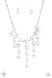 Spotlight Stunner White Paparazzi Necklace All Eyes On U Jewelry 