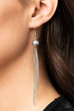 SLEEK-ing Revenge Silver Paparazzi Earrings All Eyes On U Accessories 