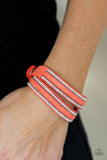 Going For Glam Orange Paparazzi Bracelet All Eyes On u Jewelry