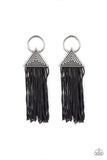 Oh My Giza Black Paparazzi Earrings All Eyes On U