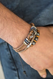 Hello Hiker Brown Paparazzi Bracelet