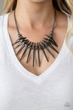 Fully Charged Black Paparazzi Necklace All Eyes On U