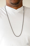 Cadet Casual Black Paparazzi Necklace All Eyes On U