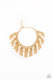 Brag Swag Gold Paparazzi Bracelet All Eyes On U