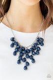 Serenity Scattered Blue Paparazzi Necklace