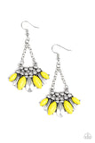 Terra Tribe Yellow Paparazzi Earrings