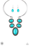 River Ride Blue Paparazzi Necklace All Eyes On U