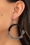 Tambourine Trend Black Paparazzi Earrings All Eyes On U Jewelry 