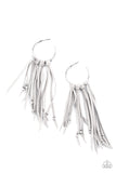 No Place Like HOMESPUN Silver Paparazzi Earrings All Eyes On U Jewelry