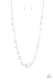 Pearl Prodigy White Paparazzi Necklace
