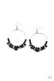 Effortless Effervescence Black Paparazzi Earrings