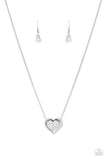 Game, Set, MATCHMAKER White Paparazzi Necklace All Eyes On U Jewelry 