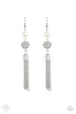 Going DIOR to DIOR White Paparazzi Earrings