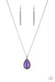 On the Home Frontier Purple Paparazzi Necklace All Eyes On U Jewelry 
