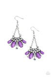 Terra Tribe Purple Paparazzi Earrings