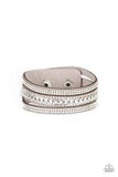 Rollin In Rhinestones Silver Paparazzi Bracelet All Eyes On U Jewelry 