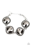 Megawatt Silver Paparazzi Bracelet All Eyes On U