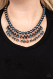 Miss Majestic Blue Paparazzi Necklace All Eyes On U Jewelry 