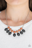 Environmental Impact Black Paparazzi Necklace All Eyes On U Jewelry 