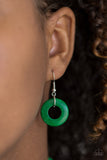 Waikiki Winds Green Paparazzi Necklace