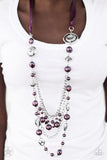 All The Trimmings Purple Paparazzi Necklace